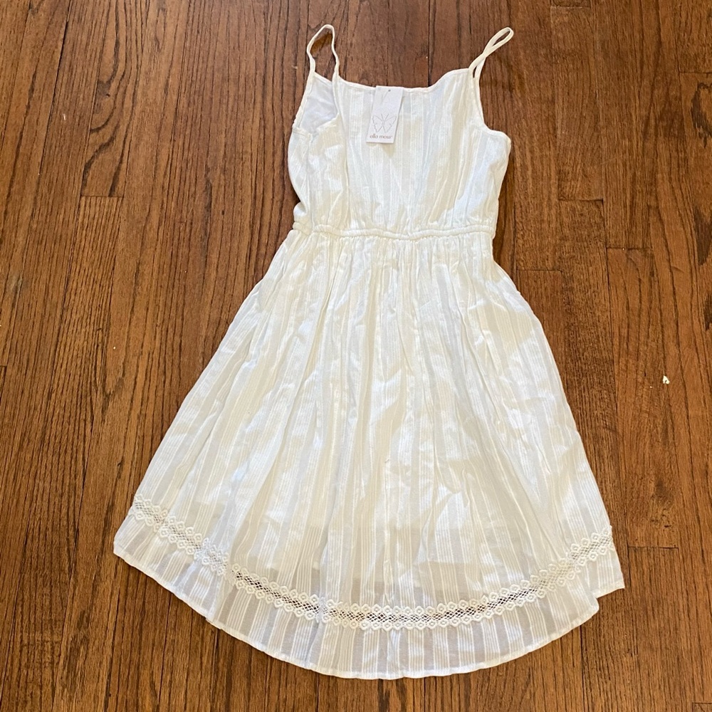 ELLA MOSS**Summer White Dress**Size 14 $89 - Picture 8 of 8